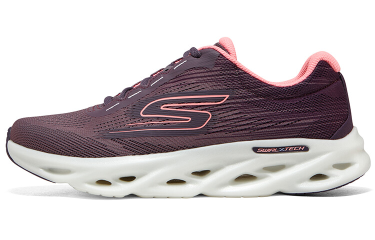 

Кроссовки для бега Go Run Speed женские с низким верхом, темно-сливово-красные Skechers