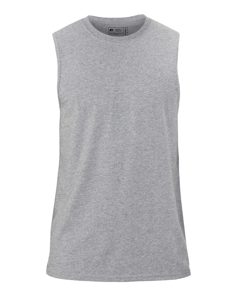 

Футболка Essential Jersey без рукавов Muscle Russell Athletic, цвет oxford