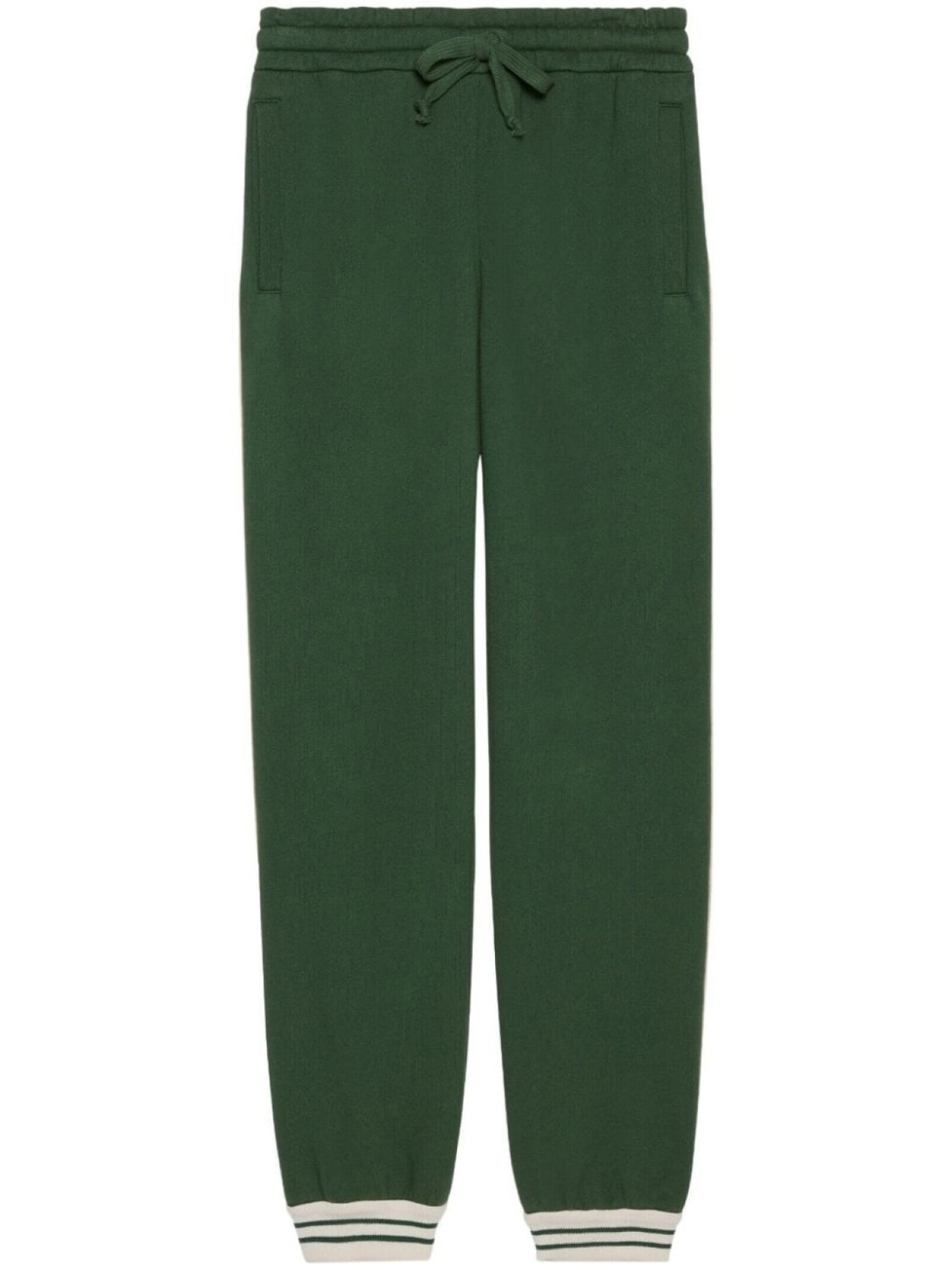 

Gucci спортивные брюки с логотипом Interlocking G, зеленый