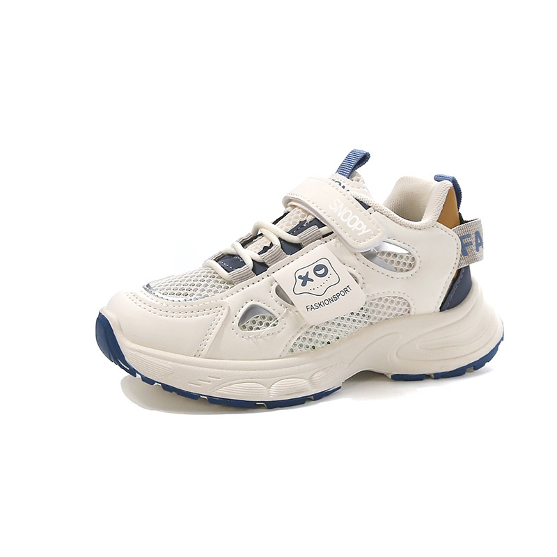 

Детские кроссовки с низким верхом, устойчивые к ударам, износостойкие и дышащие. SNOOPY, синий