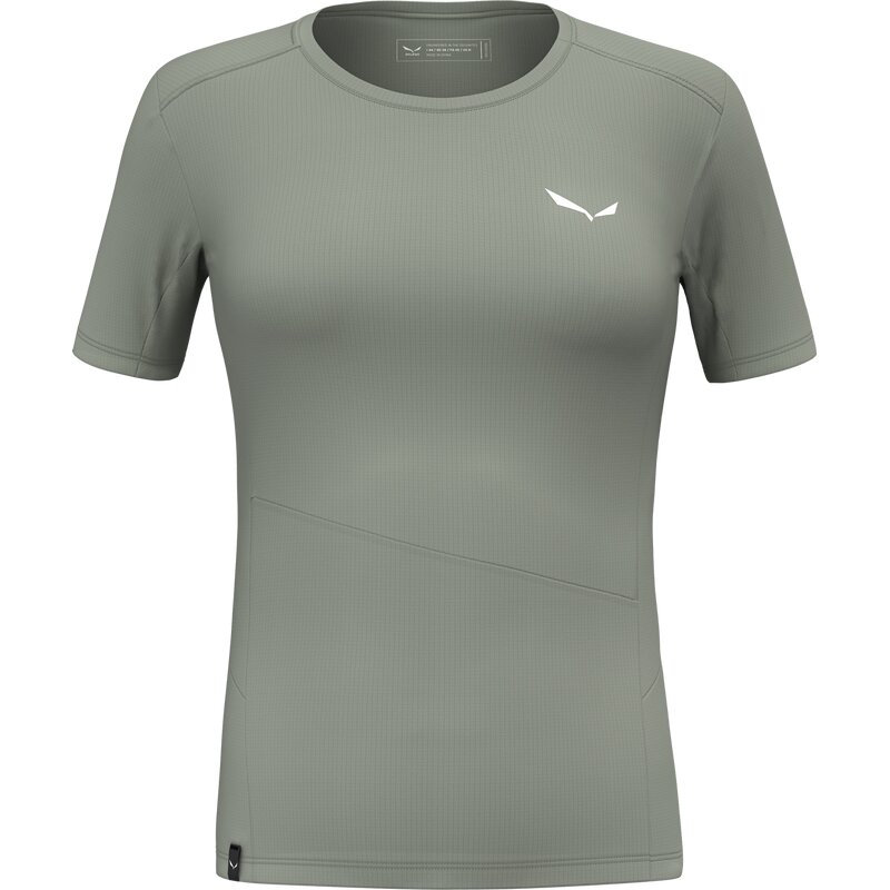 

Shirt puez sporty dry w t-shirt Salewa, цвет shadow