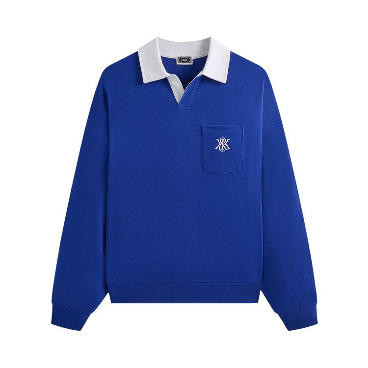 

Пуловер Kith Pegasus Crest Nelson Collared Pullover, Cyclone