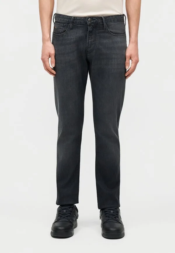 Узкие джинсы Emporio Armani, Medium Grey Denim