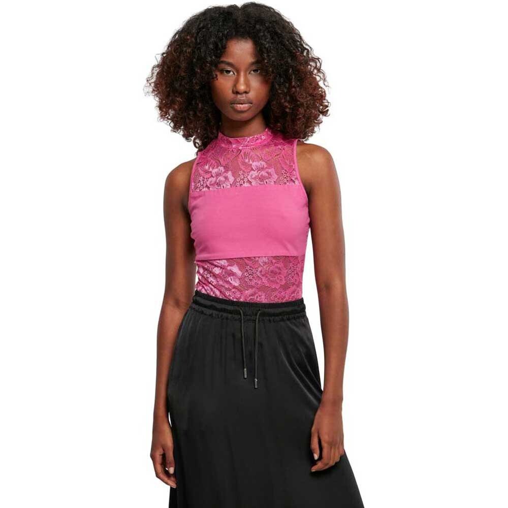 

Боди Urban Classics Laces Sleeveless, розовый