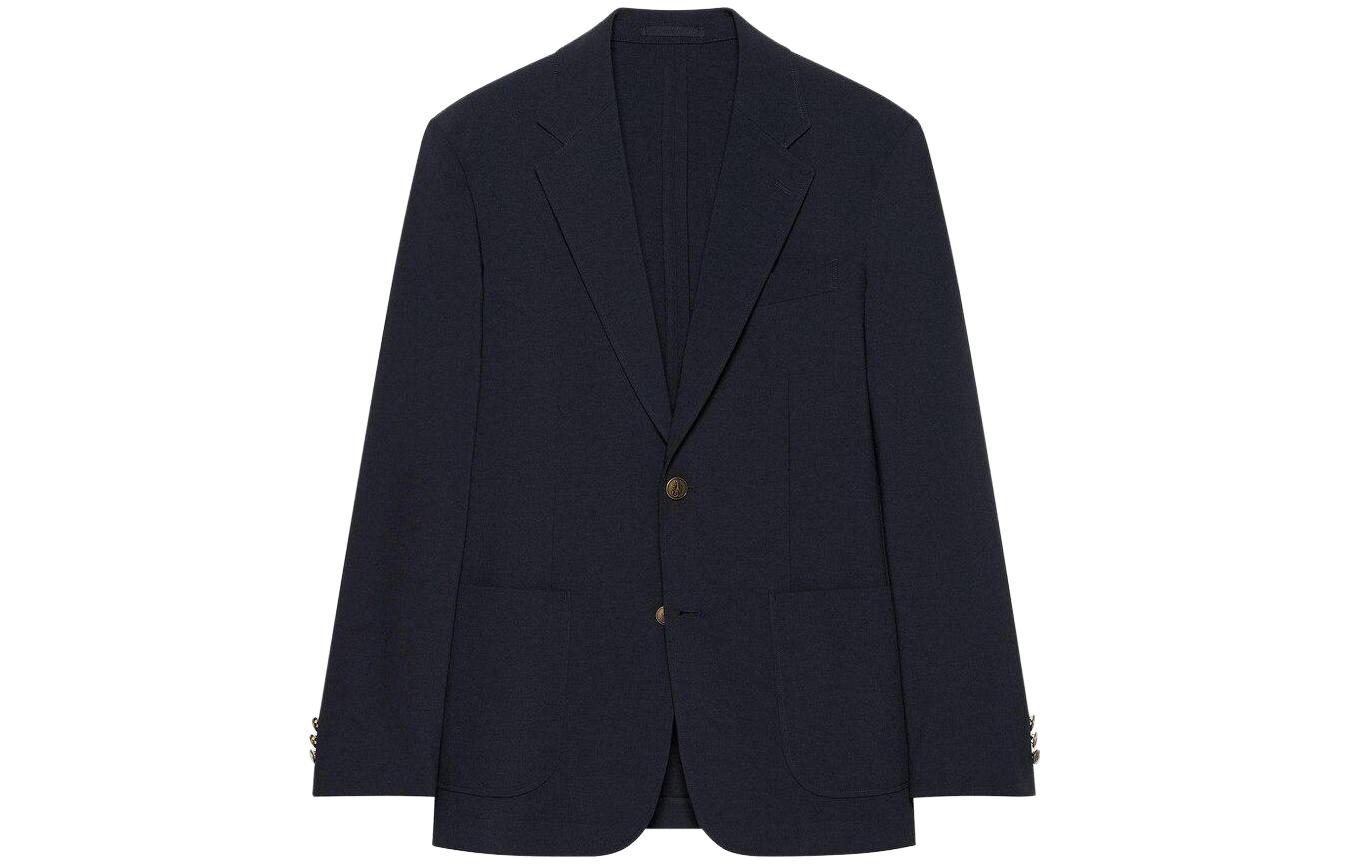 

UNIQLO Куртка Jw Anderson X Jw Anderson Co Branded Series мужская синяя, Navy Blue