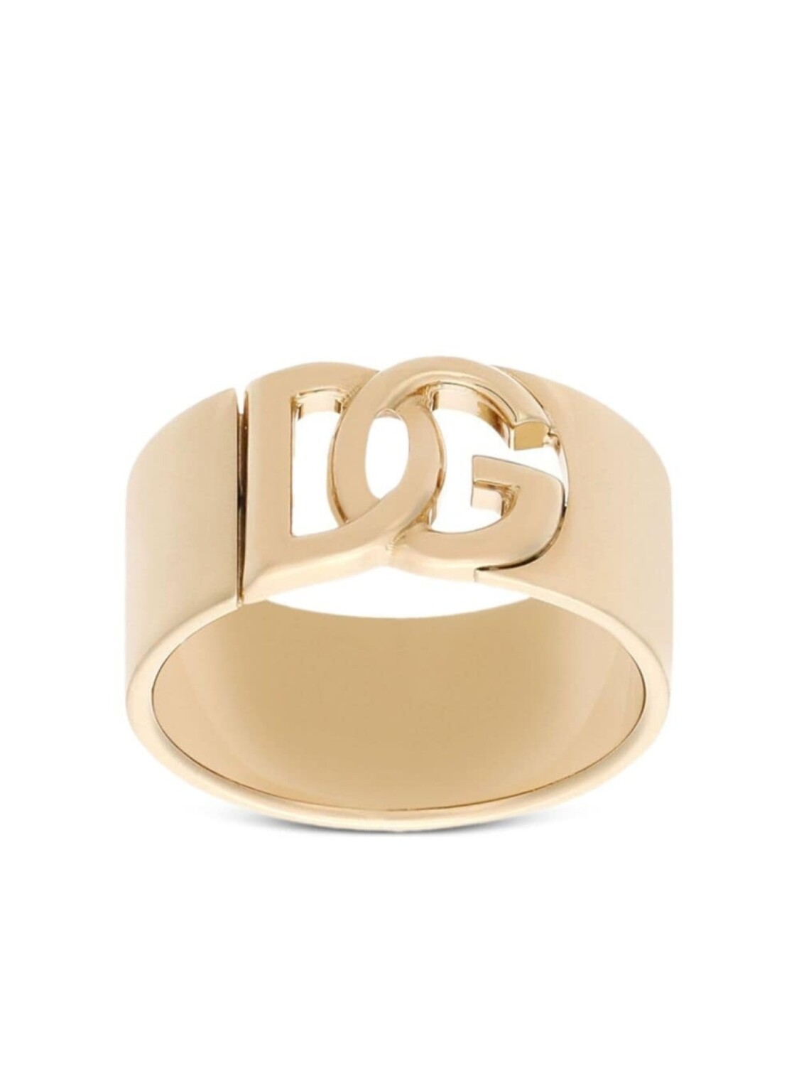 

Кольцо с логотипом DG Dolce & Gabbana, золотой
