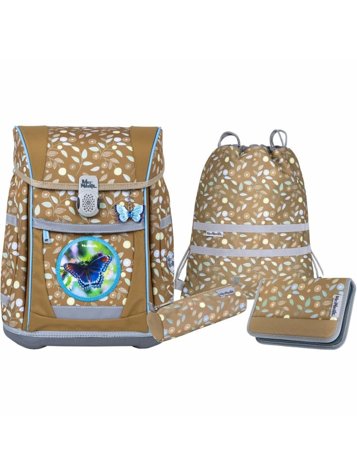 

McNeill Набор школьных сумок TENERO GRETA из 5 предметов, золотистого цвета