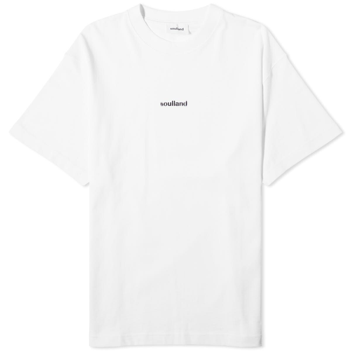 

Футболка Soulland Kai Blur T-Shirt, белый