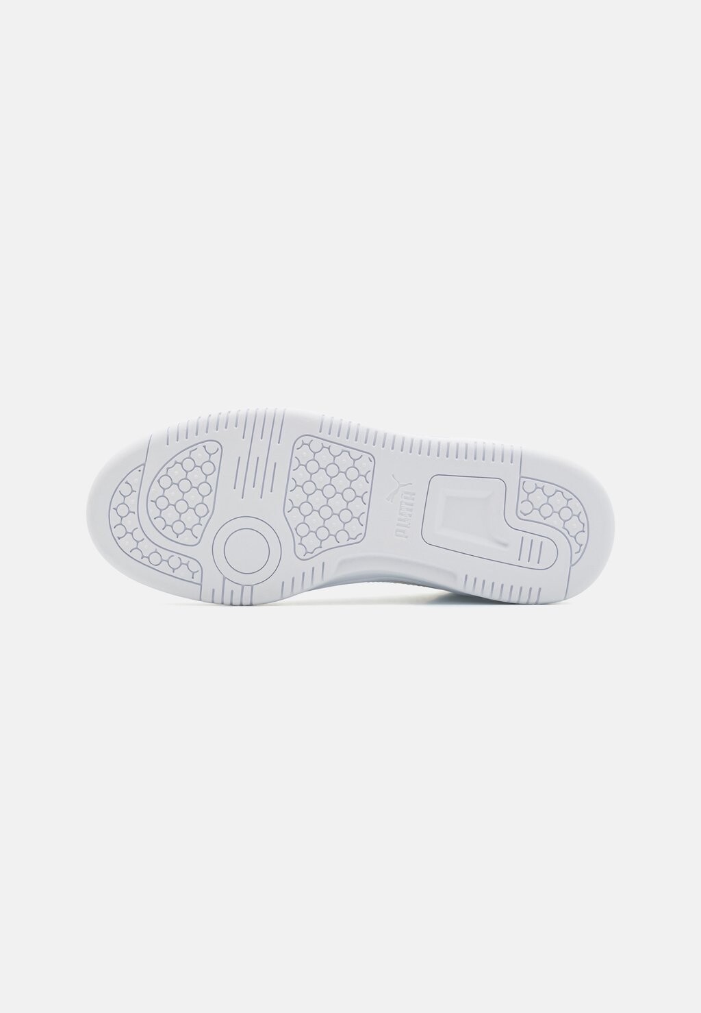 Высокие кеды Rebound V6 Unisex Puma, цвет white/cool light gray — фото 4
