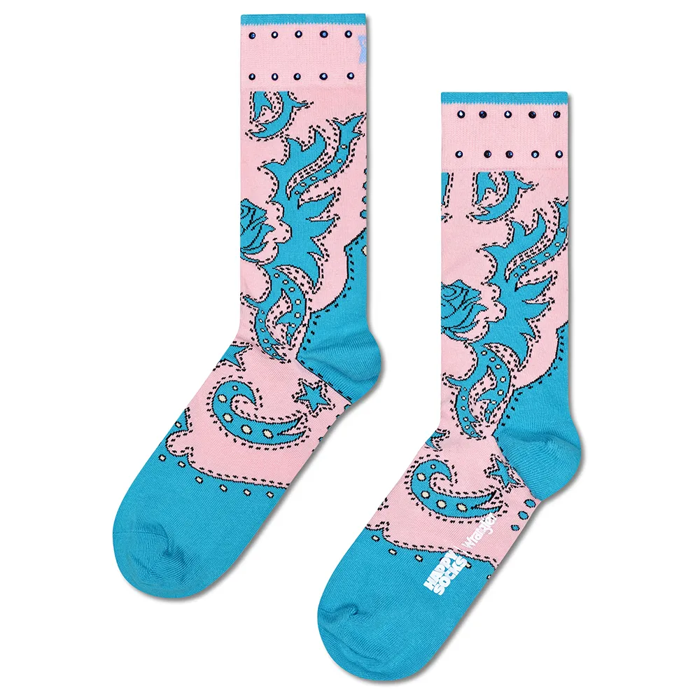 

Носки Happy Wrangler freehand crew, синий