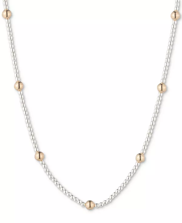 

Ожерелье-Воротник Station из бисера длиной 16 дюймов Lauren Ralph Lauren, t-tone