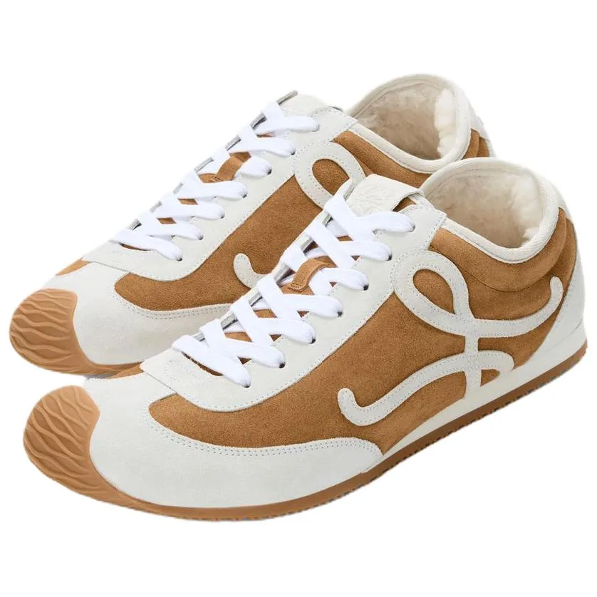 LOEWE Кроссовки Ballet Runner 2.0 Low top Life Casual Shoes 2 см мужские, цвет tan — фото 4
