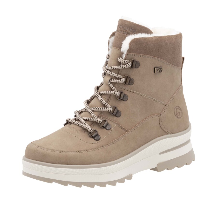 Ботинки на шнуровке REMONTE, Light brown