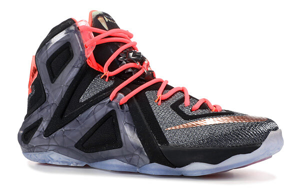 Кроссовки lebron 12 elite 'rose gold' Nike, черный — фото 2