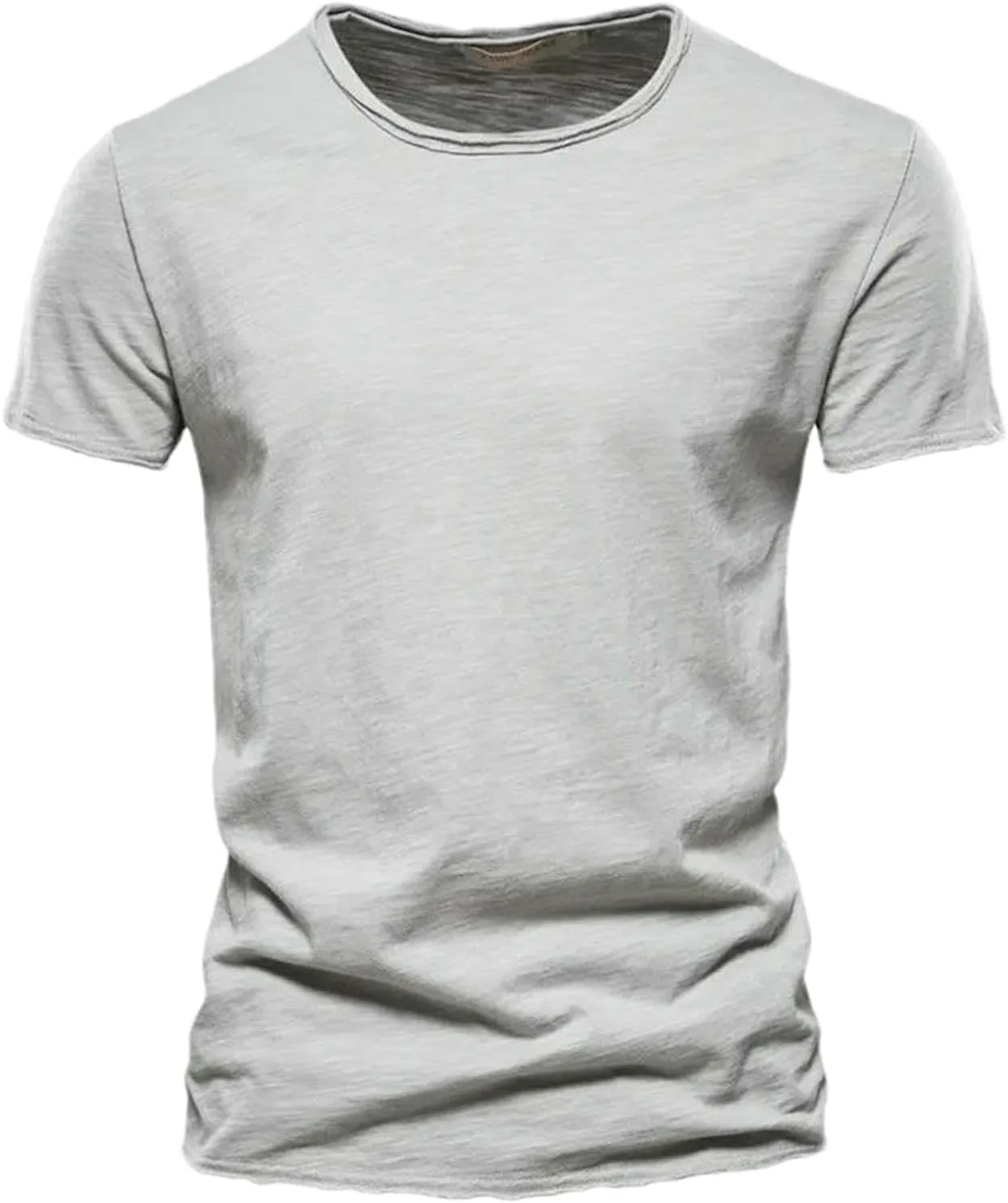 

Мужская хлопковая футболка Casual O-Neck Short Sleeve GaoLeAve