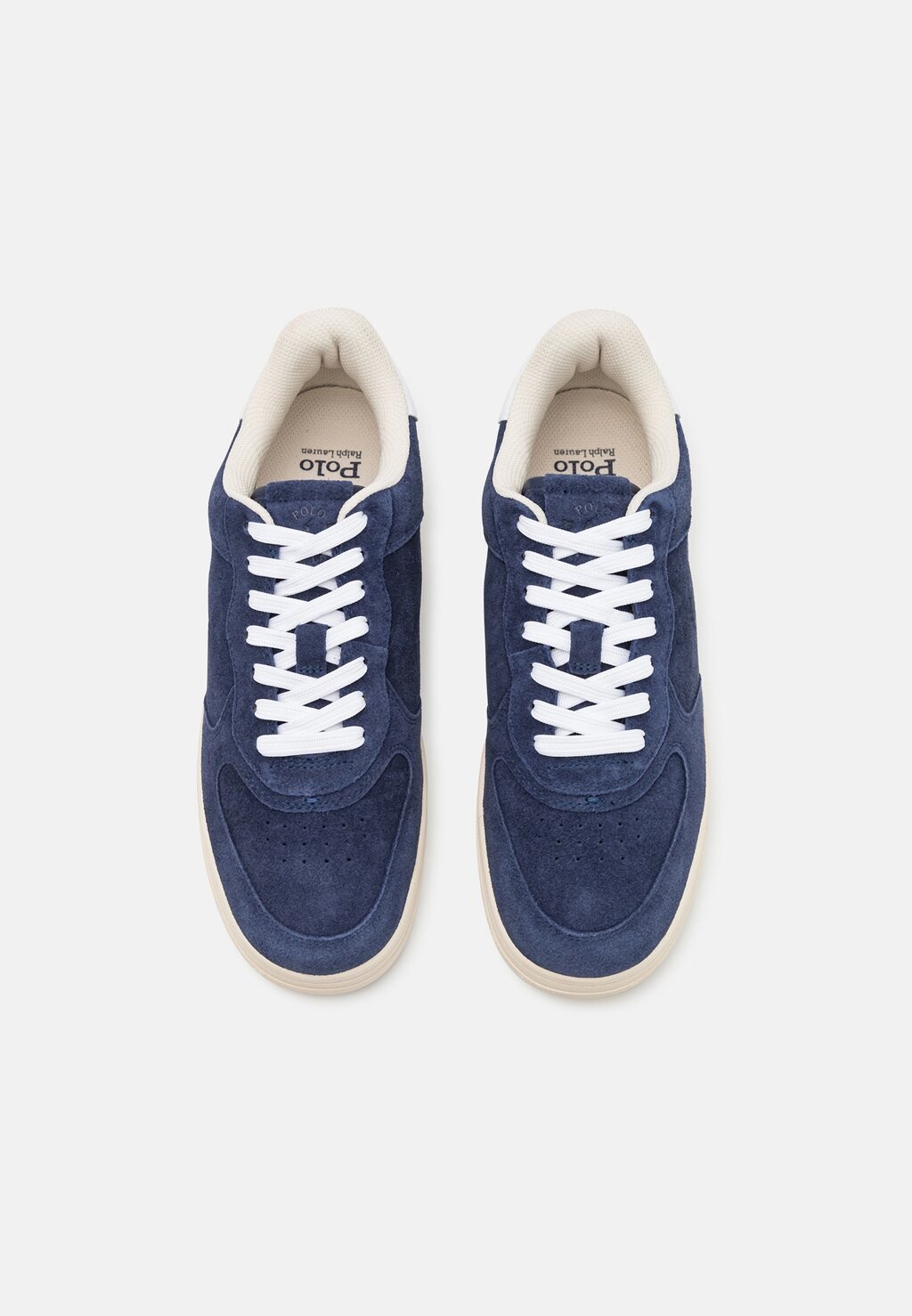 

Кроссовки на шнуровке MASTERS COURT SUEDE SNEAKER Ralph Lauren, темно-синий