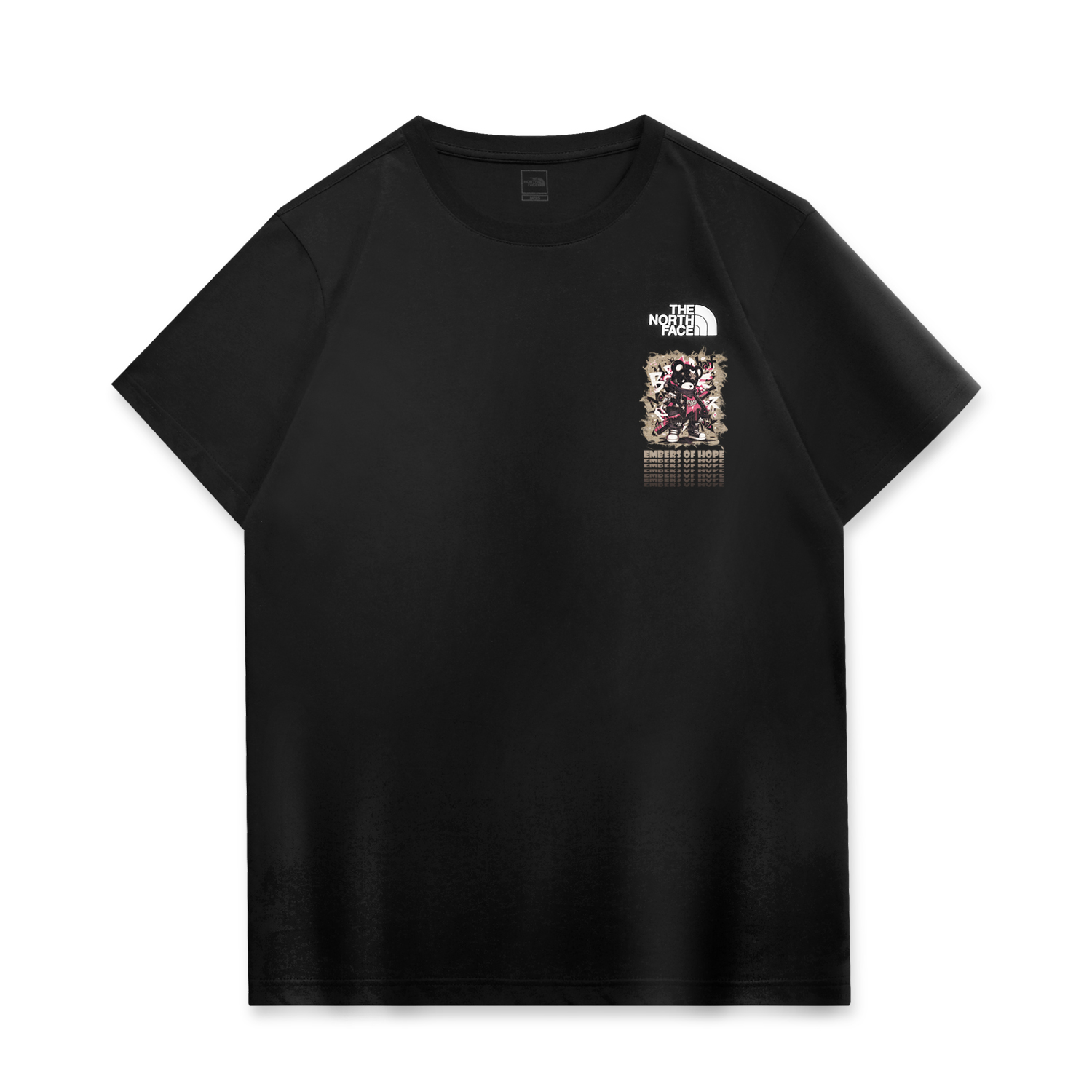 

THE NORTH FACE Футболка унисекс черная, Черный, THE NORTH FACE Футболка унисекс черная