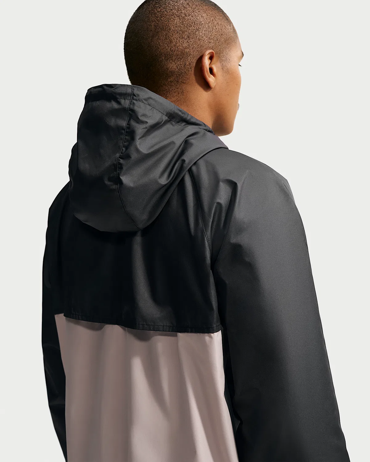 Мужская утепленная куртка Nike Windrunner, Black/Cream II/Cream II — фото 2