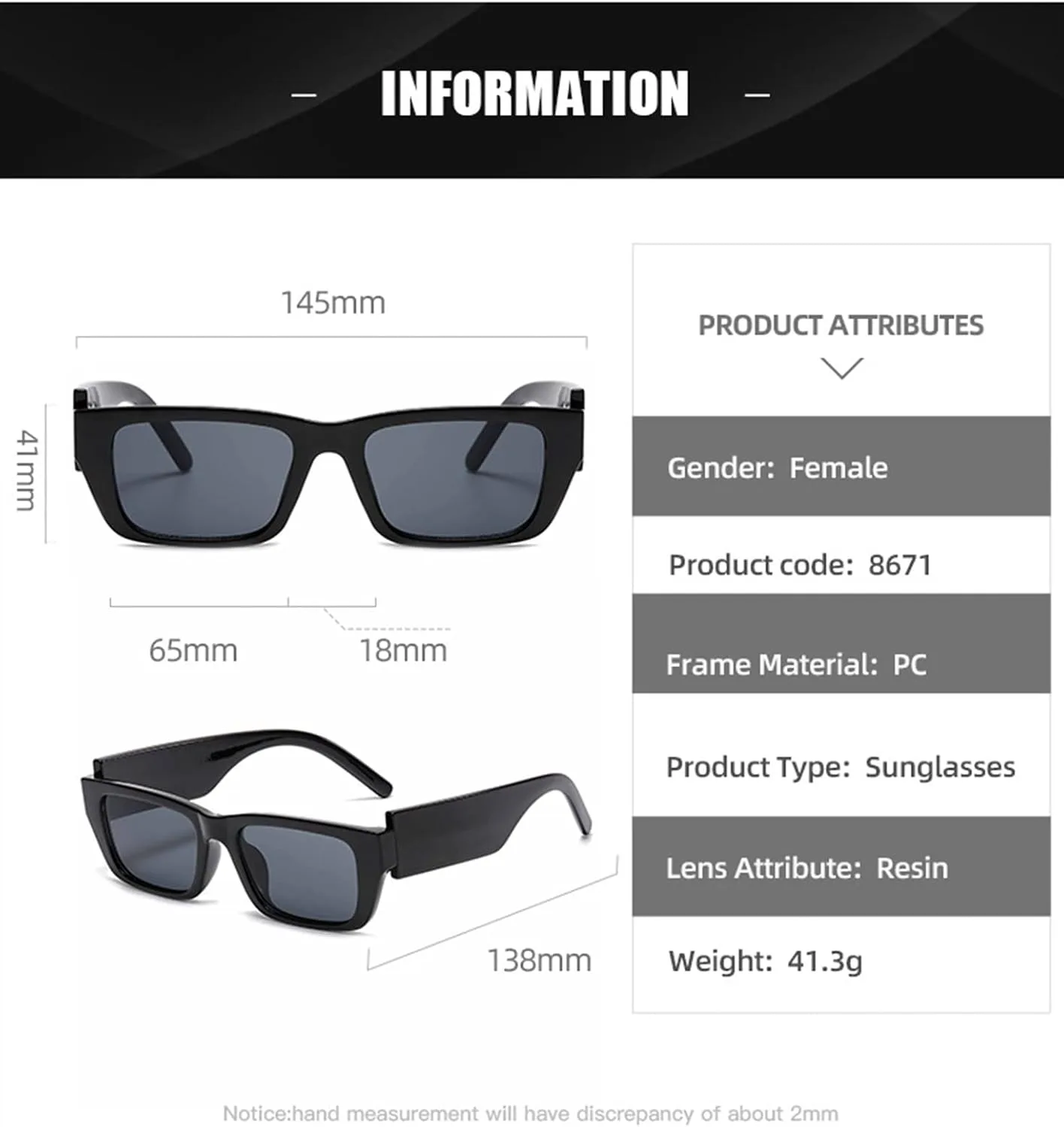 

Солнцезащитные очки Street Shot Square в маленькой оправе, модель 2026 года, для мужчин и женщин, в стиле интернет-знаменитостей, для отдыха на природе MTZJH, C