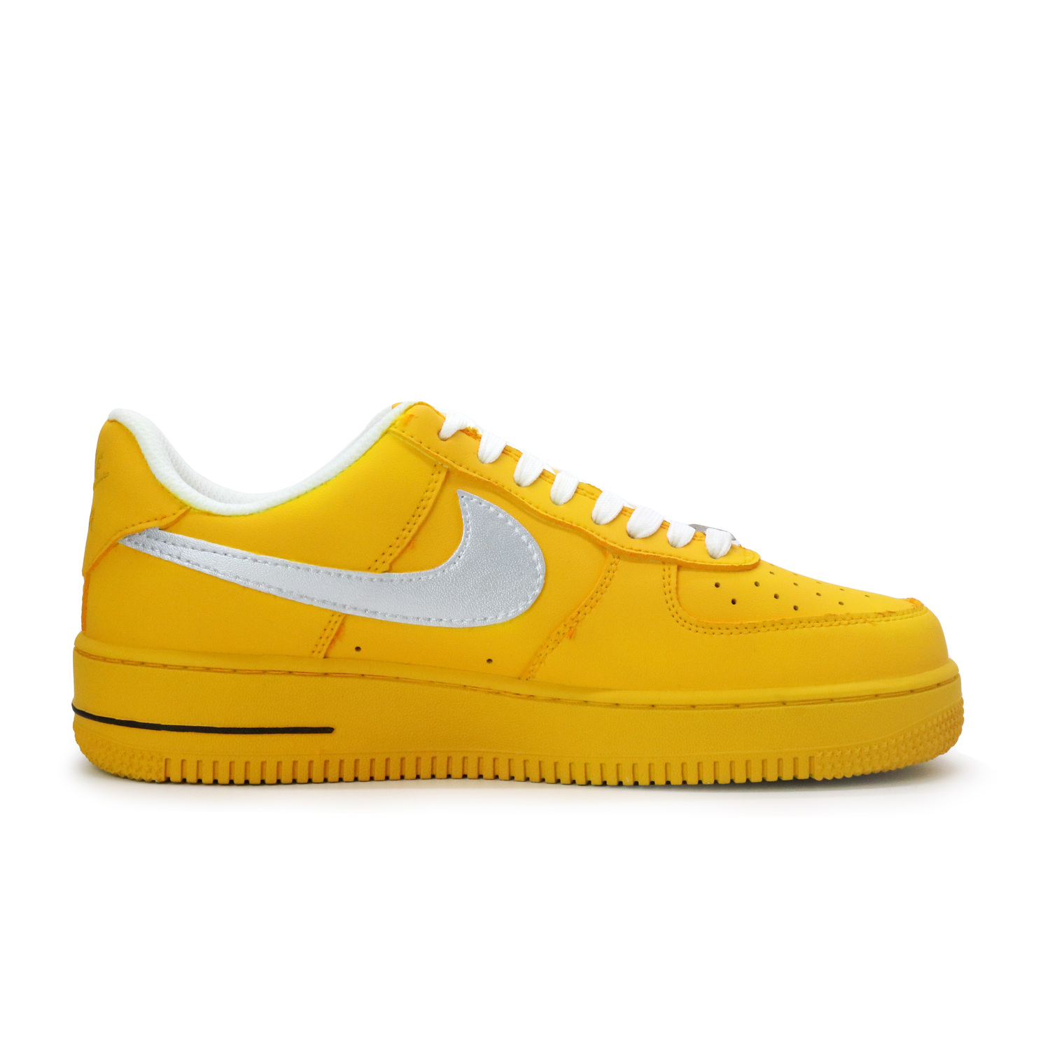 Nike Кроссовки Air Force 1 Silver Label, модные, универсальные, индивидуальные, классический винтаж, ручная роспись, аэрозольная живопись — фото 3
