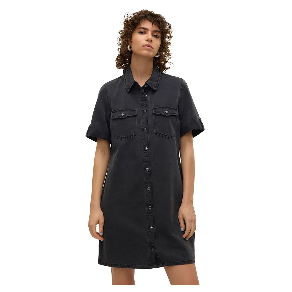 

Платье Vero Moda Jennie short sleeve short, черный