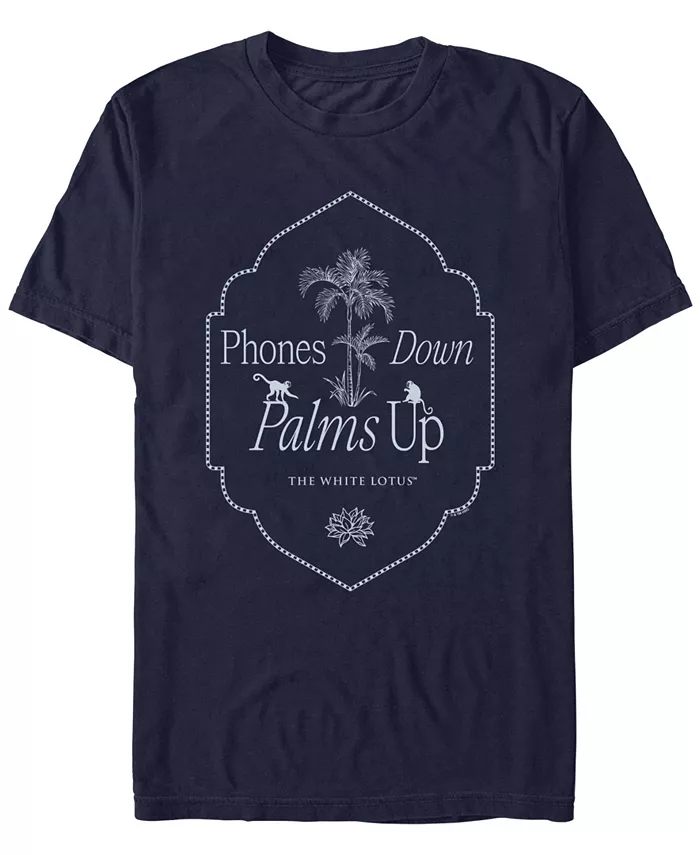 

Мужская футболка с коротким рукавом Phones Down Palms Up Fifth Sun, синий
