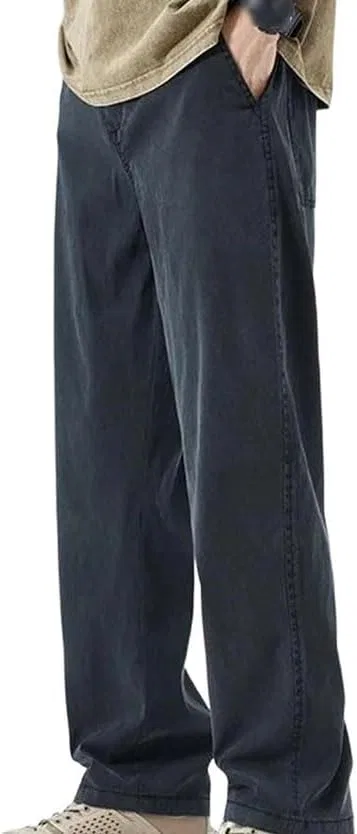 Джинсы прямые свободные, 7