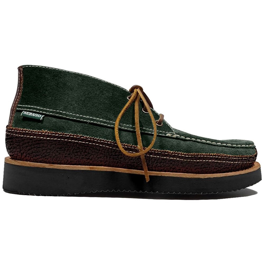 

Ботинки Sebago Miwak Suede Canoe Moc Tumbled, коричневый