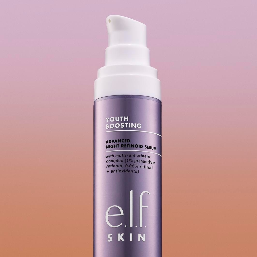 

Сыворотка для лица youth boosting advanced night retinoid serum Elf Cosmetics, объем 30 мл