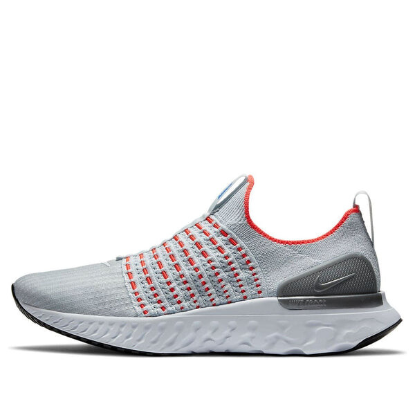 

Кроссовки react phantom run flyknit 2 Nike, серый