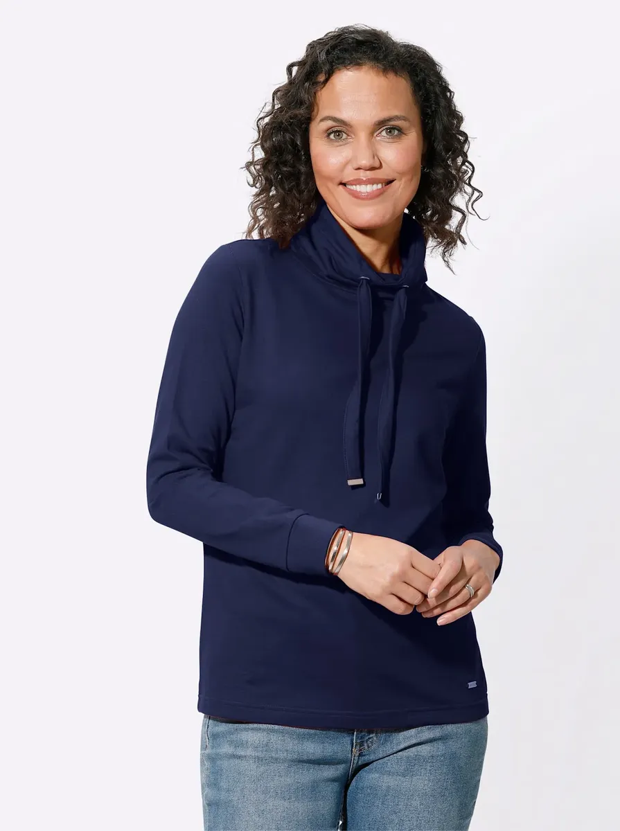 

Толстовка в стиле casual Casual Looks, цвет морской волны