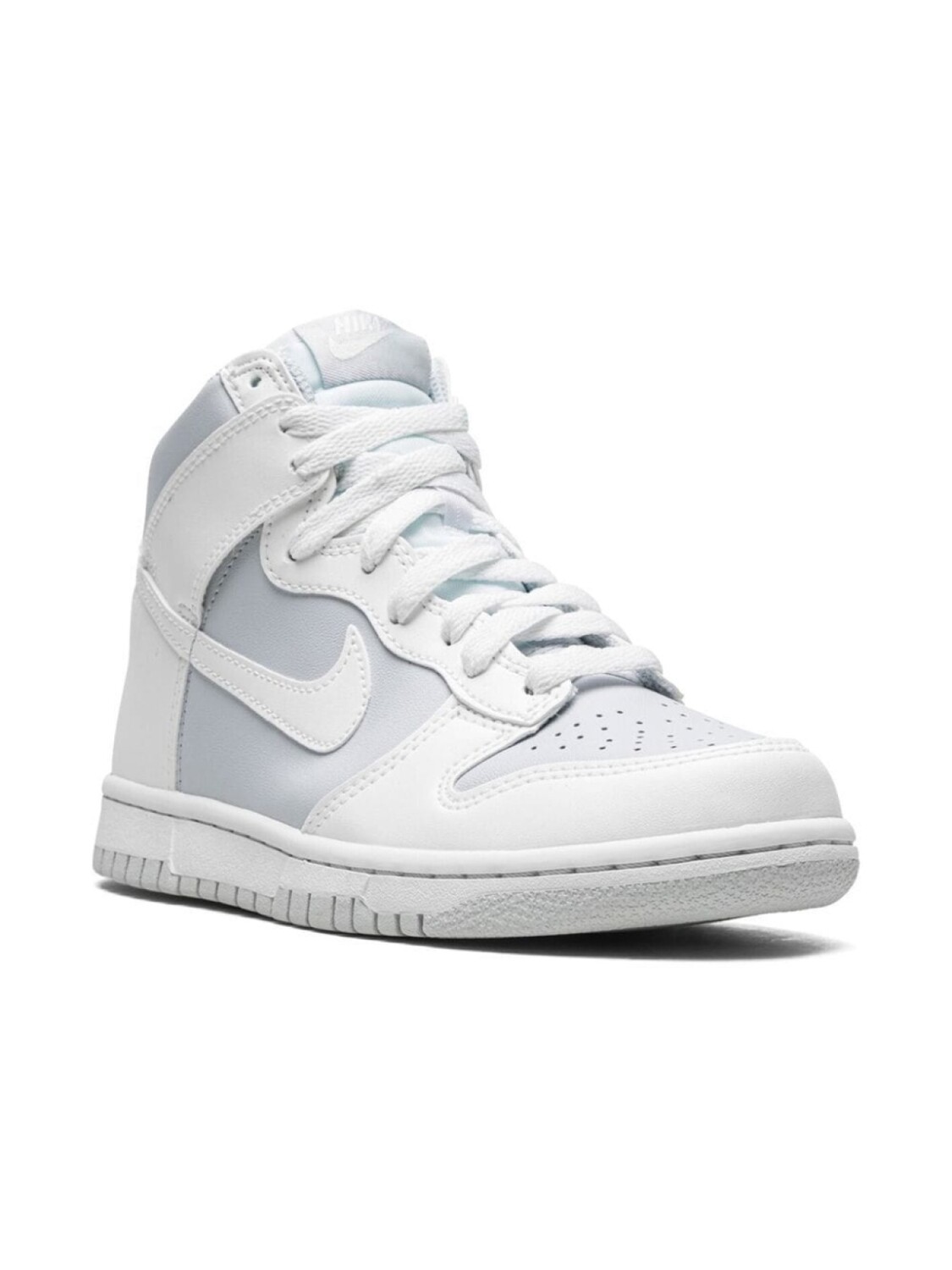 Кроссовки Dunk High Nike Kids, белый — фото 2