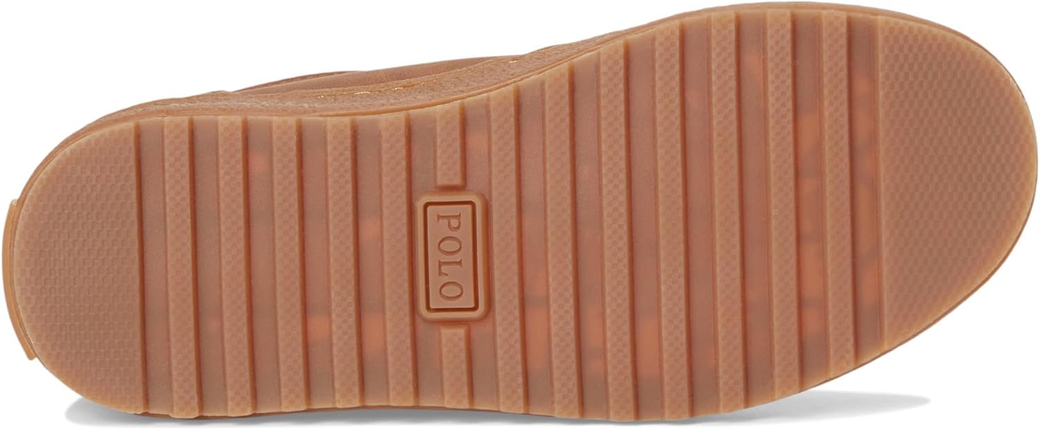 POLO RALPH LAUREN mens Camdyn (Little Kid/Big Kid), Tan/Brown — фото 3