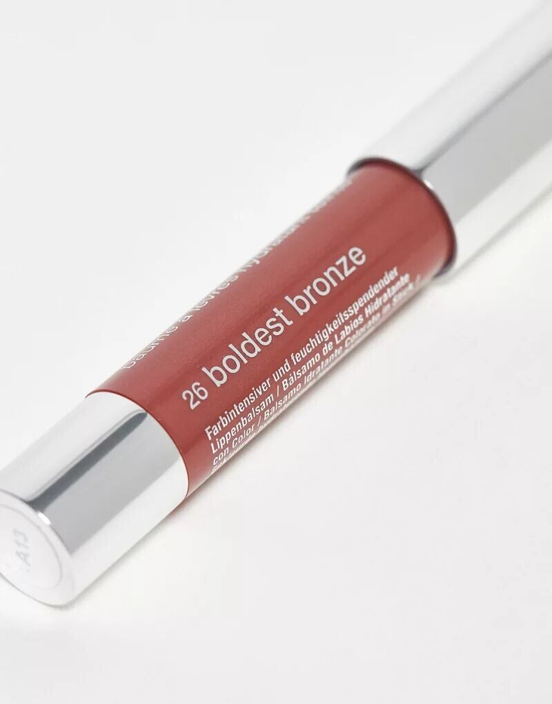 Clinique Chubby Stick Увлажняющий тонированный бальзам для губ, смелая бронза — фото 3