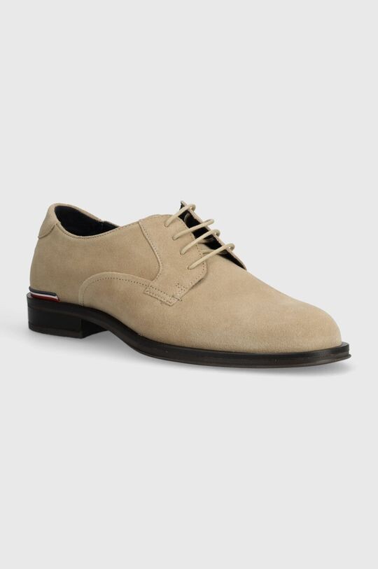 Замшевые туфли CORE RWB HILFIGER SUEDE SHOE Tommy Hilfiger, бежевый