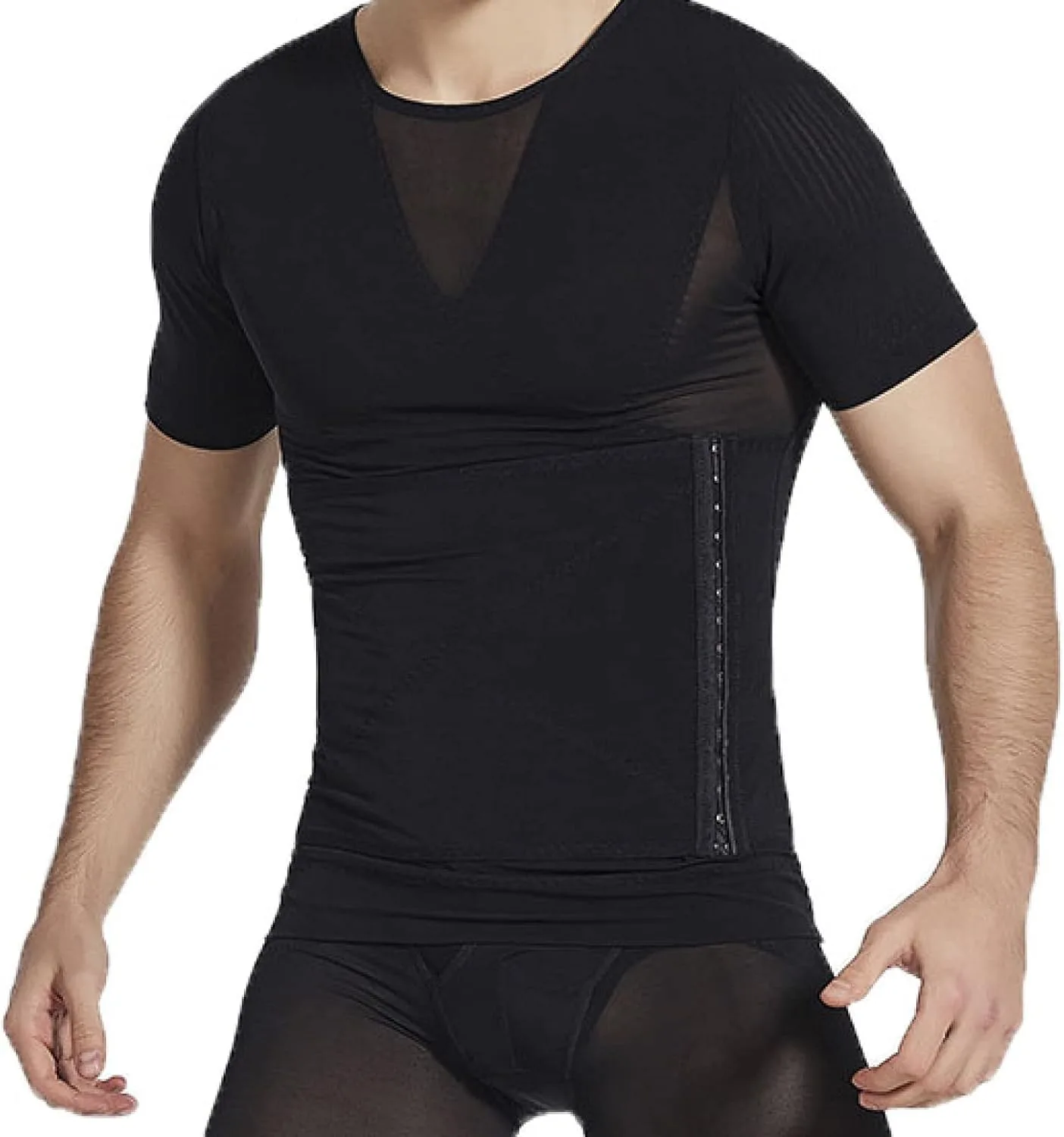 

Мужская дышащая компрессионная майка для тренировок