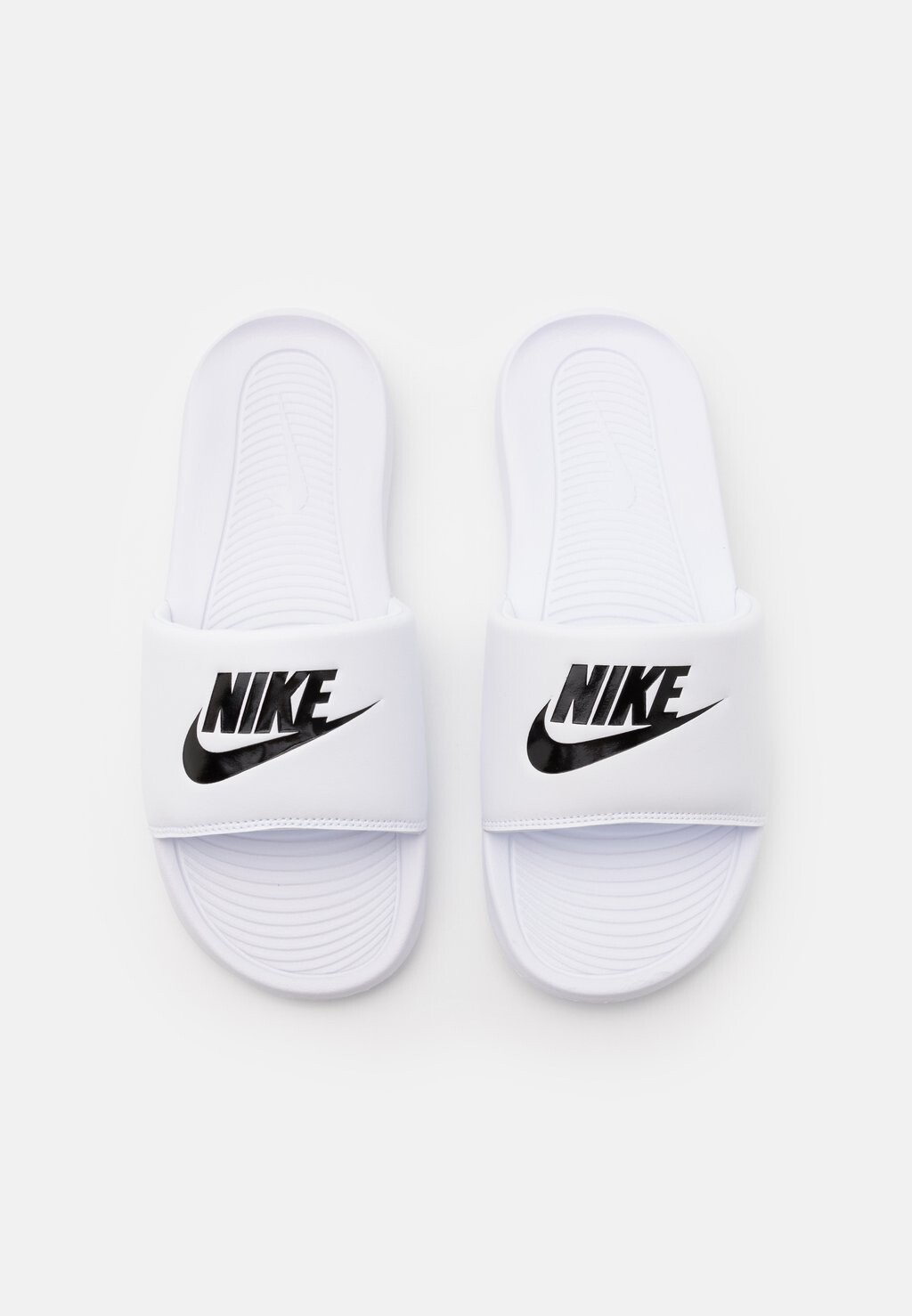 Пляжные тапочки и сандалии Victori One Slide Nike, белый/черный — фото 4