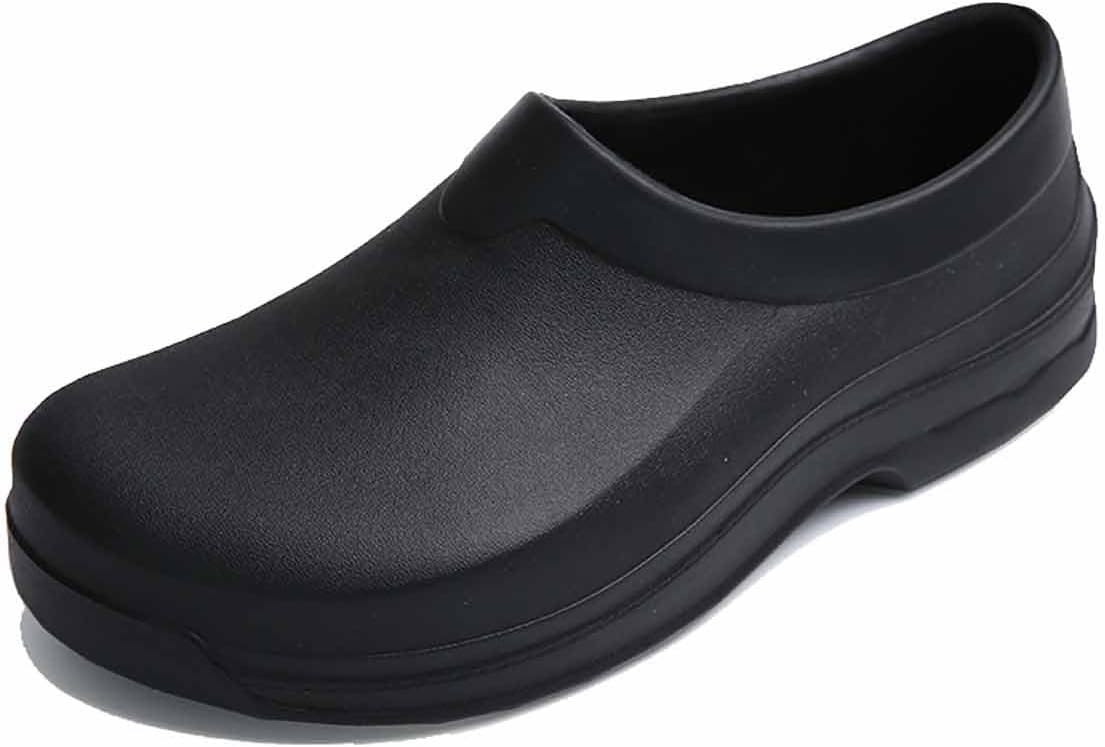 

Противоскользящие кроссовки для ходьбы, маслостойкая водонепроницаемая рабочая обувь, водонепроницаемая обувь для кухни и поваров, удобная обувь для медсестер Gvgkrtkuy, черный