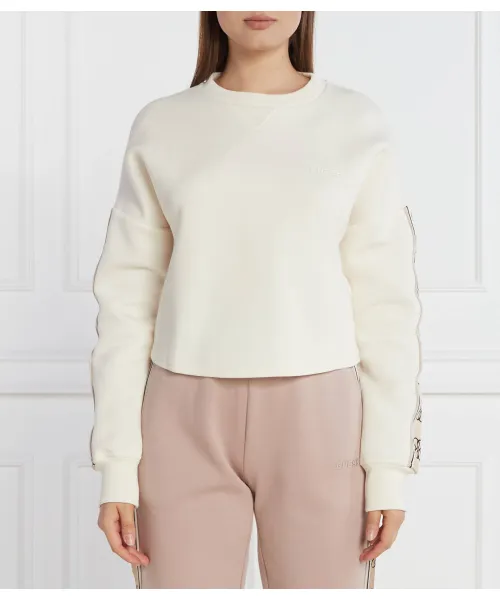 

Толстовка Cymone Cropped fit Guess Active, белый