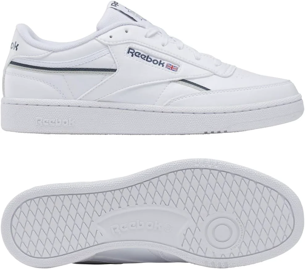 Мужские баскетбольные кроссовки Reebok Club C 85 Vegan, синий — фото 3