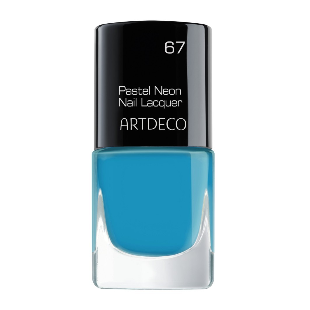 

Лак для ногтей pastel neon nail lacquer Artdeco, 67 - surfing blue, объем 5 мл