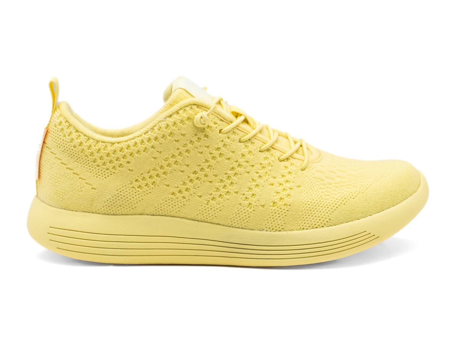 Женские кроссовки Belmont Pastel в лимонном цвете WOOLLOOMOOLOO, цвет lemon — фото 2