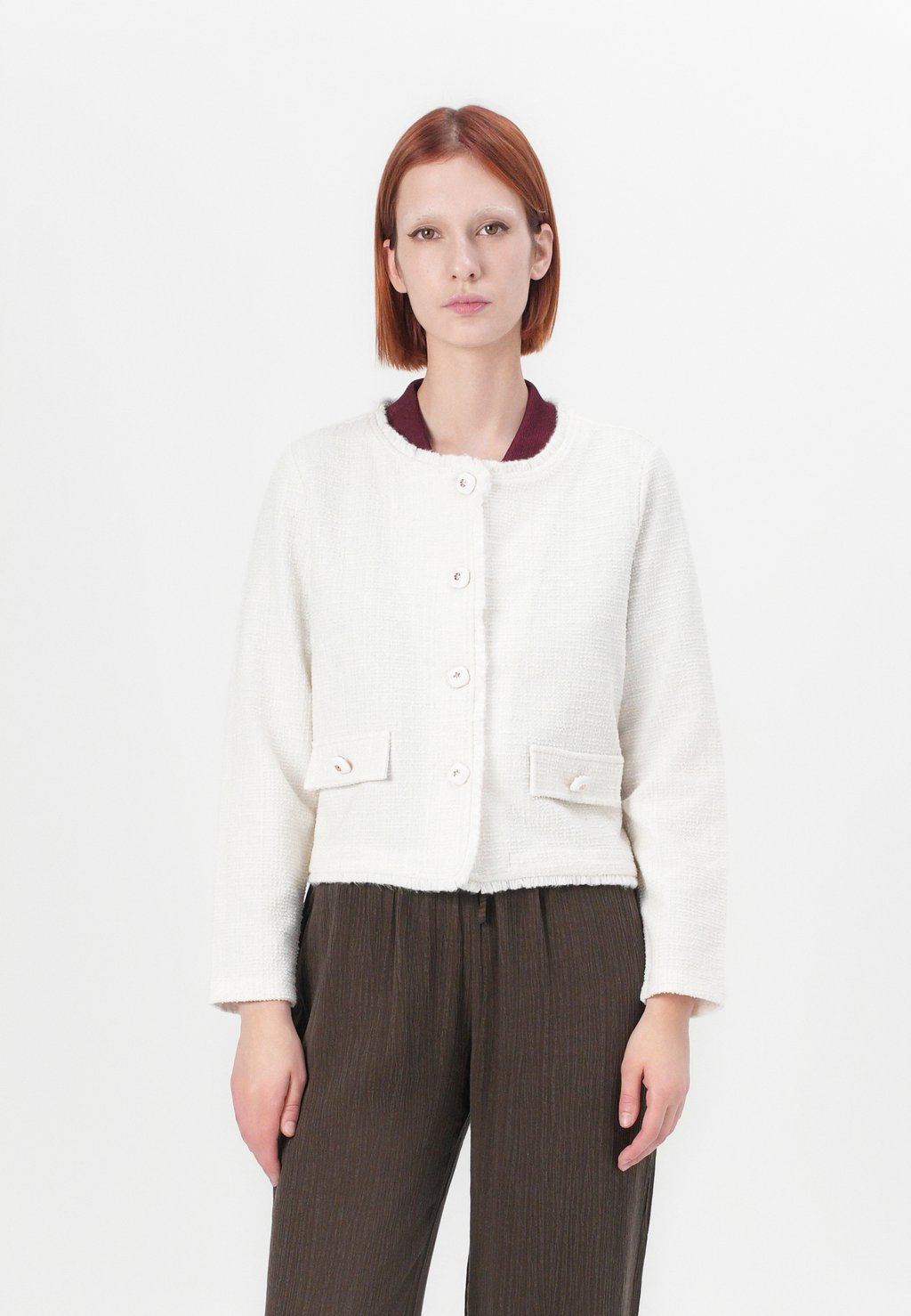 

Летняя куртка CARDIGAN ESSENTIALS PARFOIS, белый