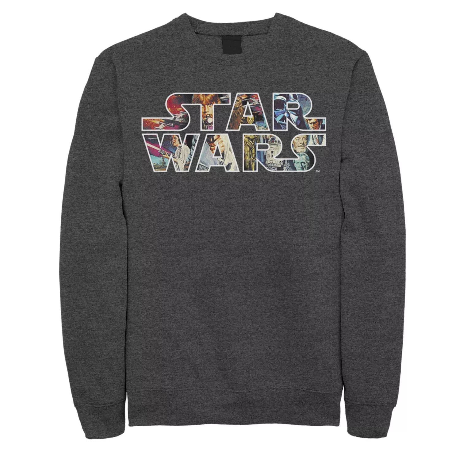 

Мужской свитшот с логотипом Star Wars Scenes Epic Licensed Character