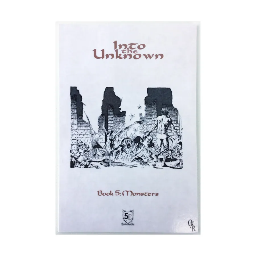

Book 5 - Monsters, Into the Unknown, мягкая обложка