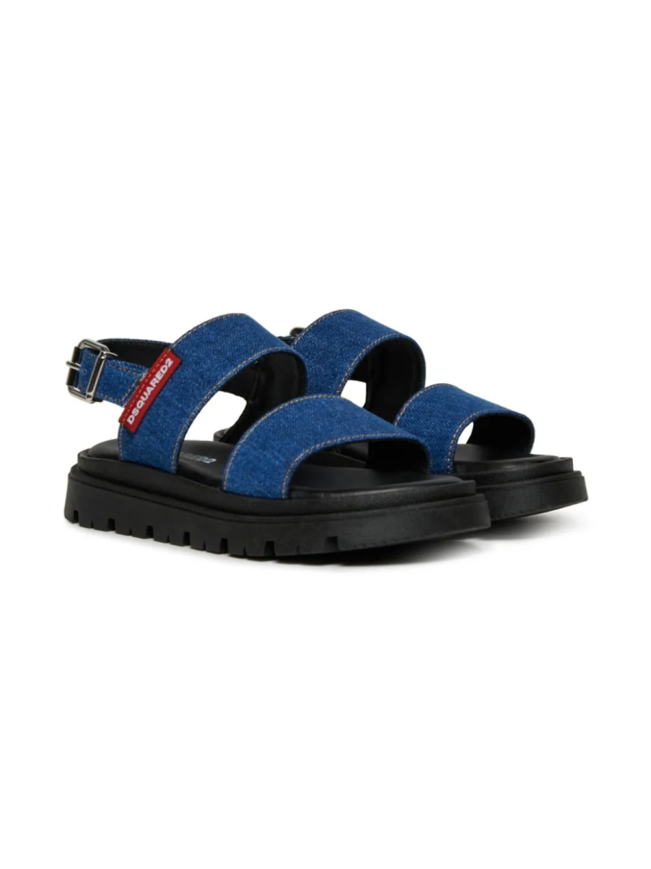 

DSQUARED2 KIDS джинсовые сандалии, синий