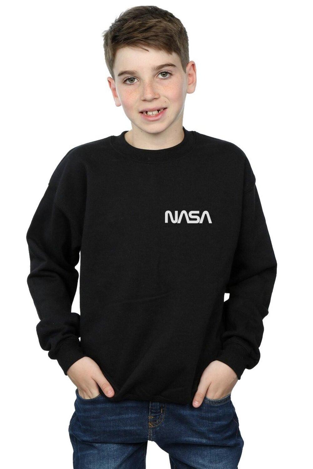 

Толстовка с логотипом Modern на груди NASA, черный