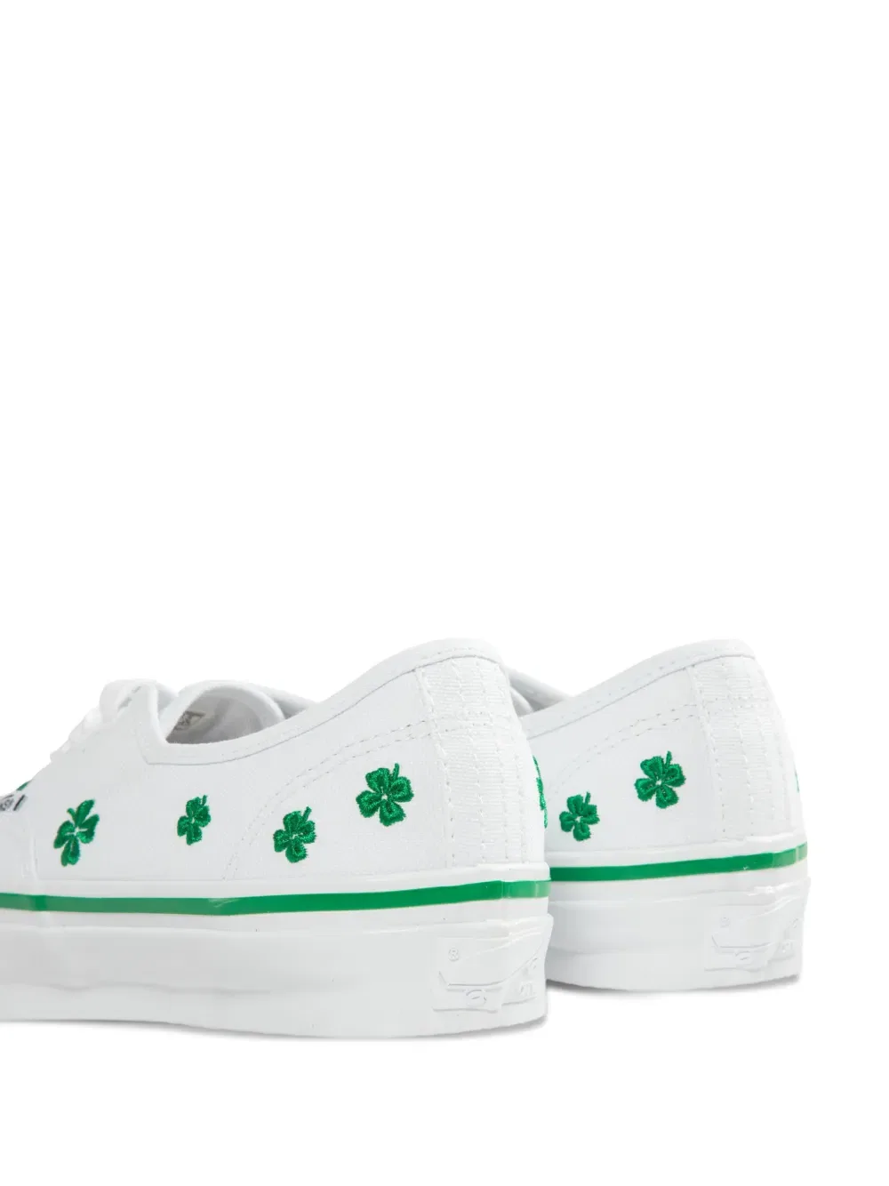 Кеды authentic с вышивкой Vans, белый — фото 4