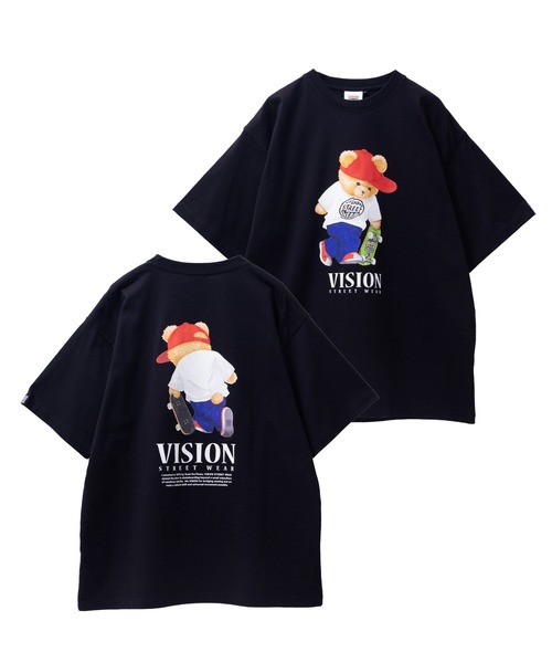 

Футболка с принтом VISION STREET WEAR, черный