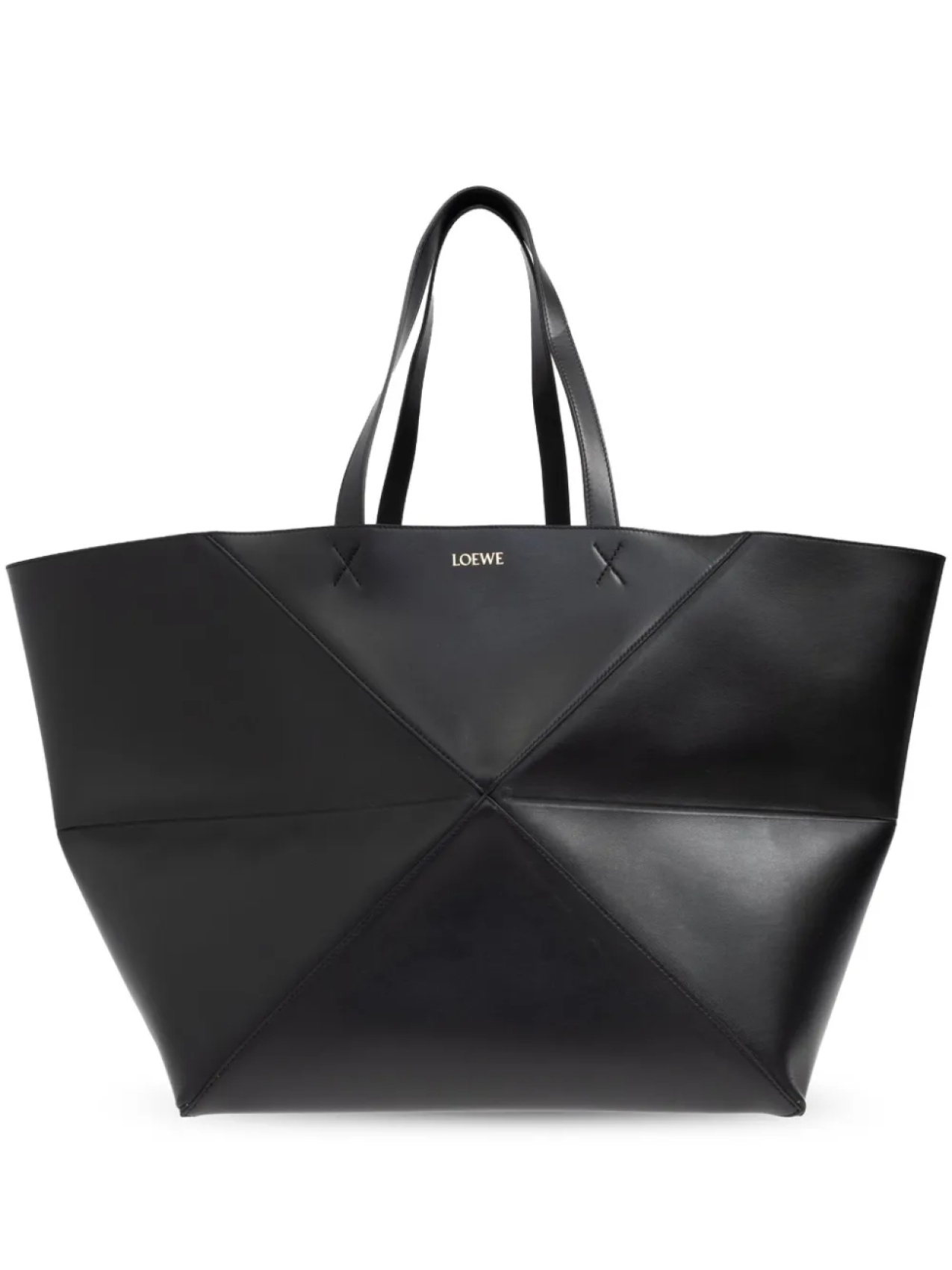 

Сумка-шоппер XXl Puzzle Fold LOEWE, черный